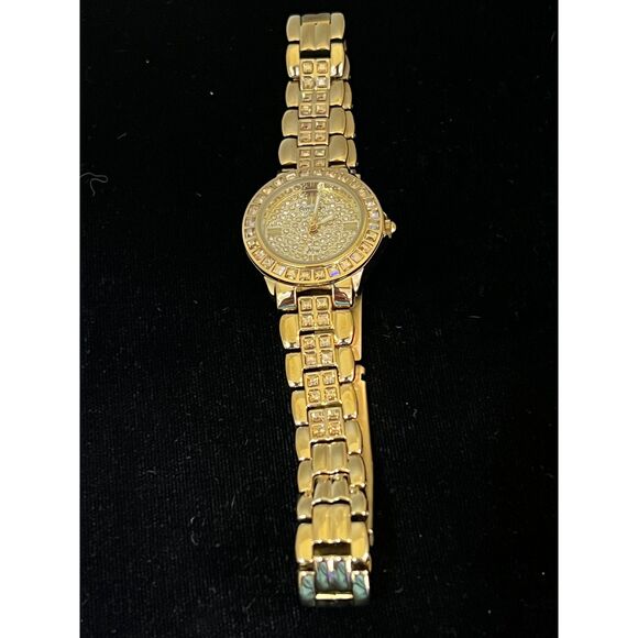 Jeweled Armitron Now Ladies Watch Model 75/3689GP - Picture 8 of 8